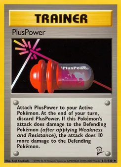 PlusPower, Base Set 2 Nº 113 Normal