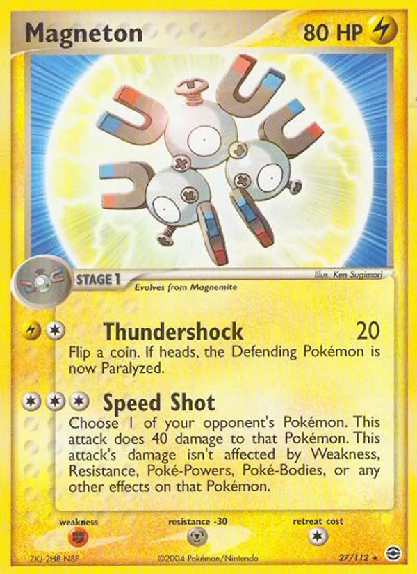 Magneton, FireRed & LeafGreen Nº 27