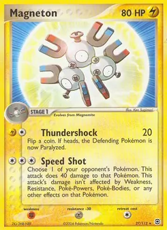 Magneton, FireRed & LeafGreen No. 27 Normal