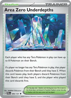 Area Zero Underdepths, Prismatic Evolutions Nº 094 Normal