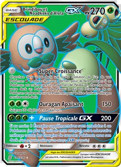 Brindibou et Noadkoko d’Alola GX, Harmonie des Esprits No. 214 Normal