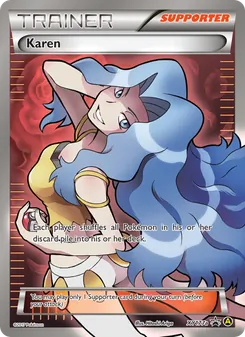 Karen, XY Black Star Promos Nº XY177a Normal