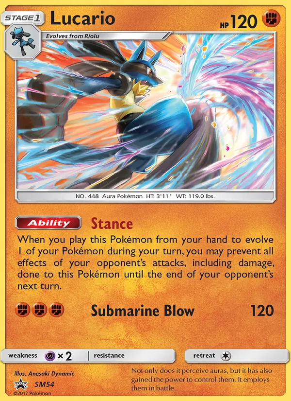 Lucario, SM Black Star Promos No. SM54