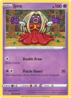 Jynx, Fusion Strike Nº 112 Normal