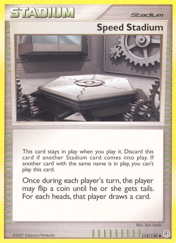 Speed Stadium, Diamond & Pearl Nº 114