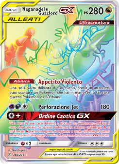 Naganadel e Guzzlord GX, Eclissi Cosmica No. 260 Normal