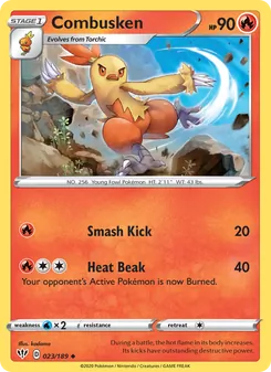 Combusken, Darkness Ablaze No. 23 Normal