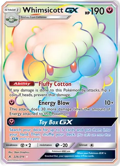 Whimsicott GX, Unbroken Bonds Nº 226 Normal
