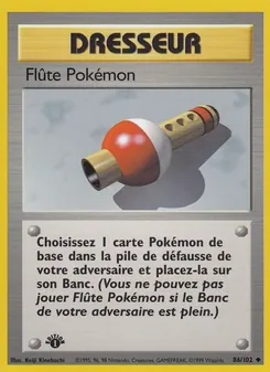 Flûte Pokémon, Set de Base No. 86 Normal