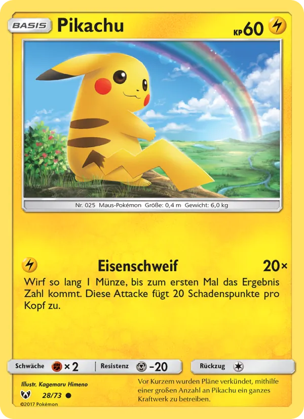 Pikachu, Schimmernde Legenden No. 28
