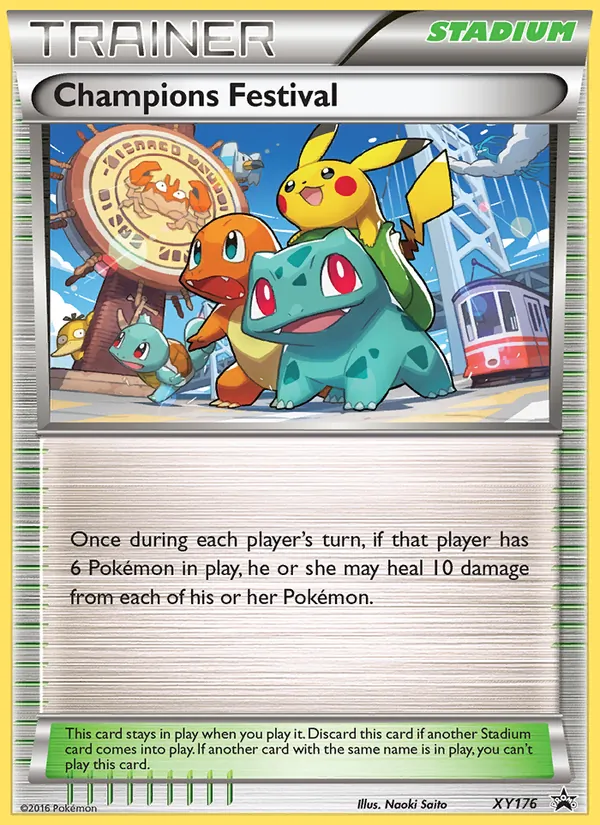 Champions Festival, XY Black Star Promos No. XY176