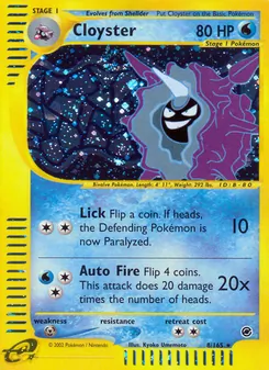 Cloyster, Expedition Base Set No. 8