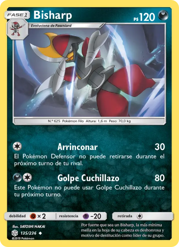 Bisharp, Eclipse Cósmico No. 135