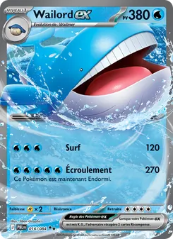Wailord-ex, Nuit Noire No. 016 Holo