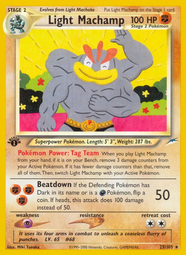 Light Machamp, Neo Destiny No. 25