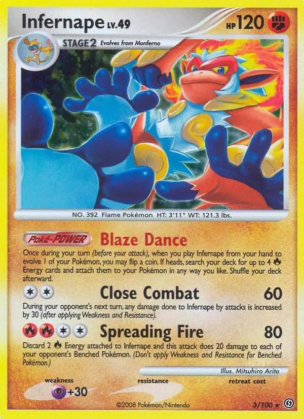 Infernape, Stormfront No. 3