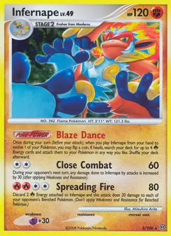 Infernape, Stormfront No. 3