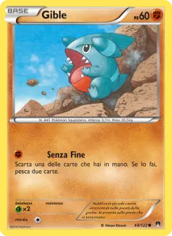Gible, Turbo Crash No. 68 Normal