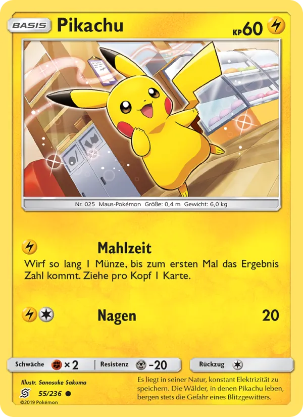Pikachu, Bund der Gleichgesinnten Nº 55