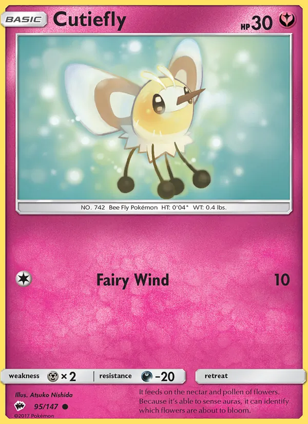 Cutiefly, Burning Shadows Nº 95