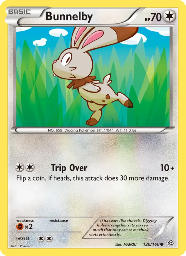 Bunnelby, Primal Clash Nº 120