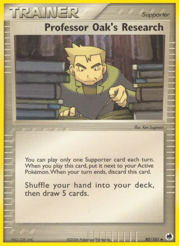 Professor Oak's Research, Dragon Frontiers No. 80