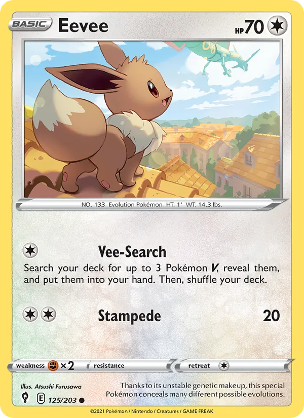 Eevee, Evolving Skies No. 125