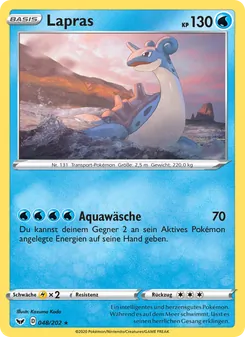 Lapras, Schwert & Schild Nº 48 Normal