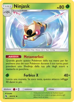 Ninjask, Tuoni Perduti No. 30 Normal