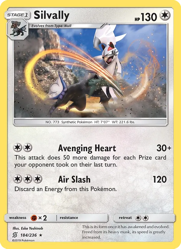 Silvally, Unified Minds No. 184