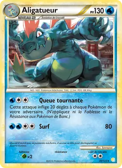 Aligatueur, HeartGold SoulSilver Nº 20 Normal