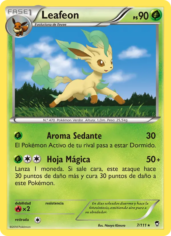 Leafeon, Puños Furiosos Nº 7