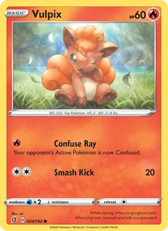 Vulpix, Rebel Clash No. 24 Normal