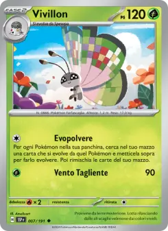 Vivillon, Scintille Folgoranti No. 007 Normal