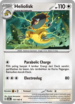 Heliolisk, Kilat Rasi Nº 151 Normal