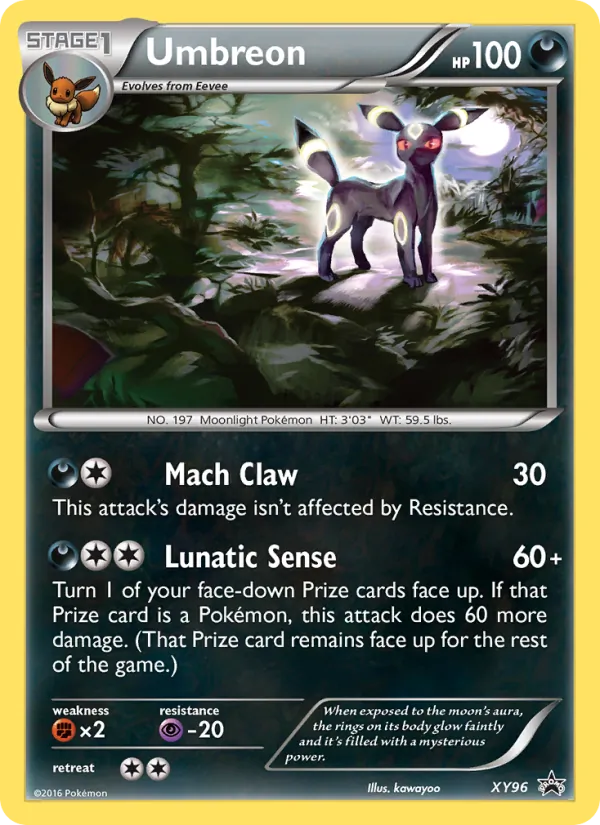 Umbreon, XY Black Star Promos No. XY96