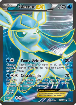 Glaceon EX, Destini Incrociati Nº 116 Normal