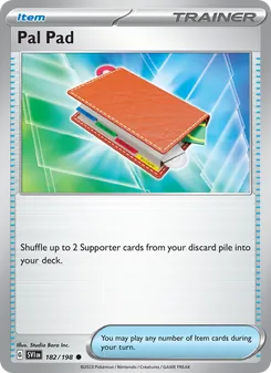 Pal Pad, Scarlet & Violet No. 182 Normal