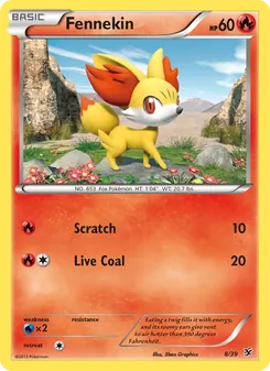 Fennekin, Kalos Starter Set No. 8