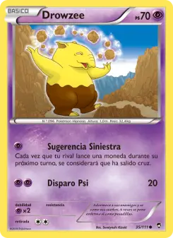 Drowzee, Puños Furiosos Nº 35 Normal