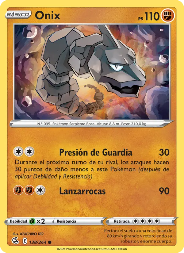 Onix, Golpe Fusión No. 138