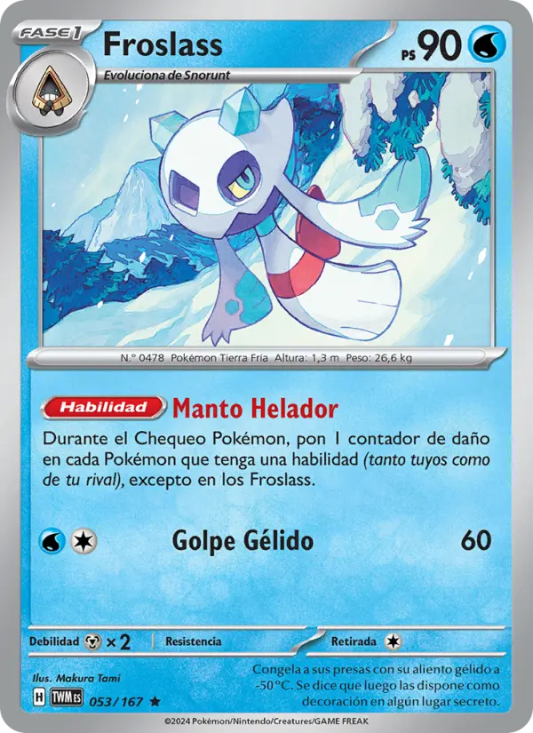 Froslass, Mascarada Crepuscular No. 053