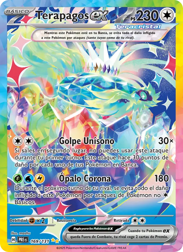 Terapagos ex, Evoluciones Prismáticas No. 169