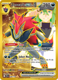 Zoroark-ex de N, Aventures Ensemble No. 189 Holo