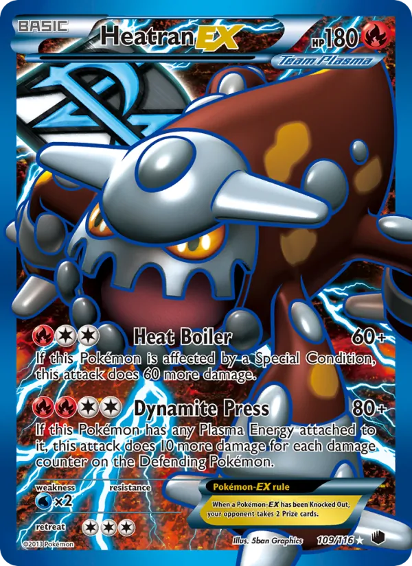 Heatran-EX, Plasma Freeze No. 109