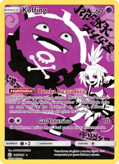 Koffing, Eclipse Cósmico Nº 243 Normal