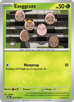 Exeggcute, Kilat Rasi No. 002 Normal