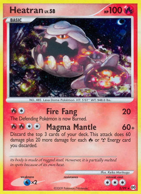 Heatran, Arceus No. 3