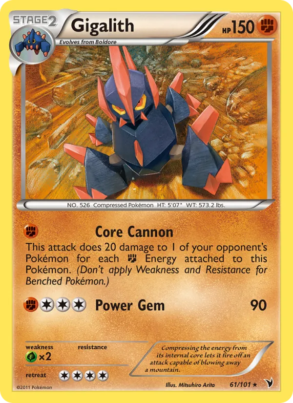 Gigalith, Noble Victories Nº 61