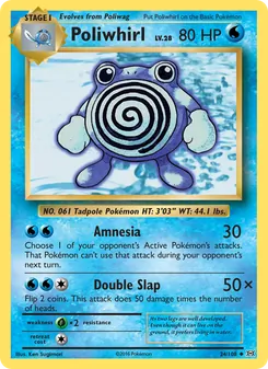 Poliwhirl, Evolutions Nº 24 Normal